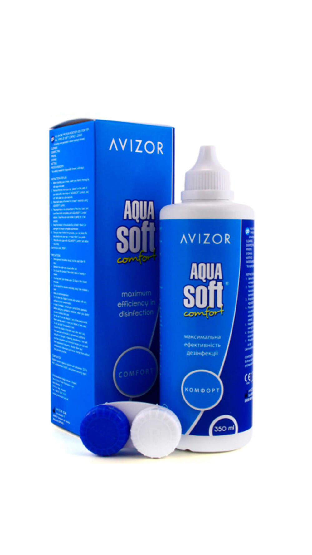 AVIZOR AQUASOFT (COMFORT +) 350 ML (з контейнером для лінз) 