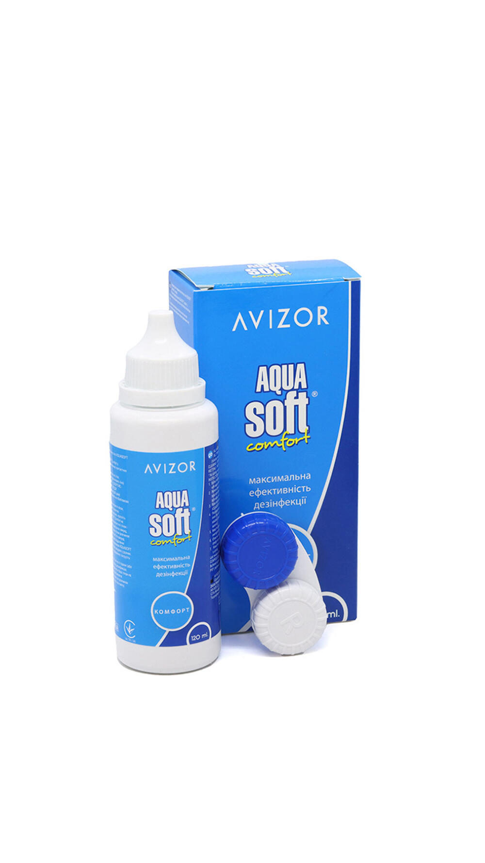 AVIZOR AQUASOFT (COMFORT +) 120 ML (з контейнером для лінз) 